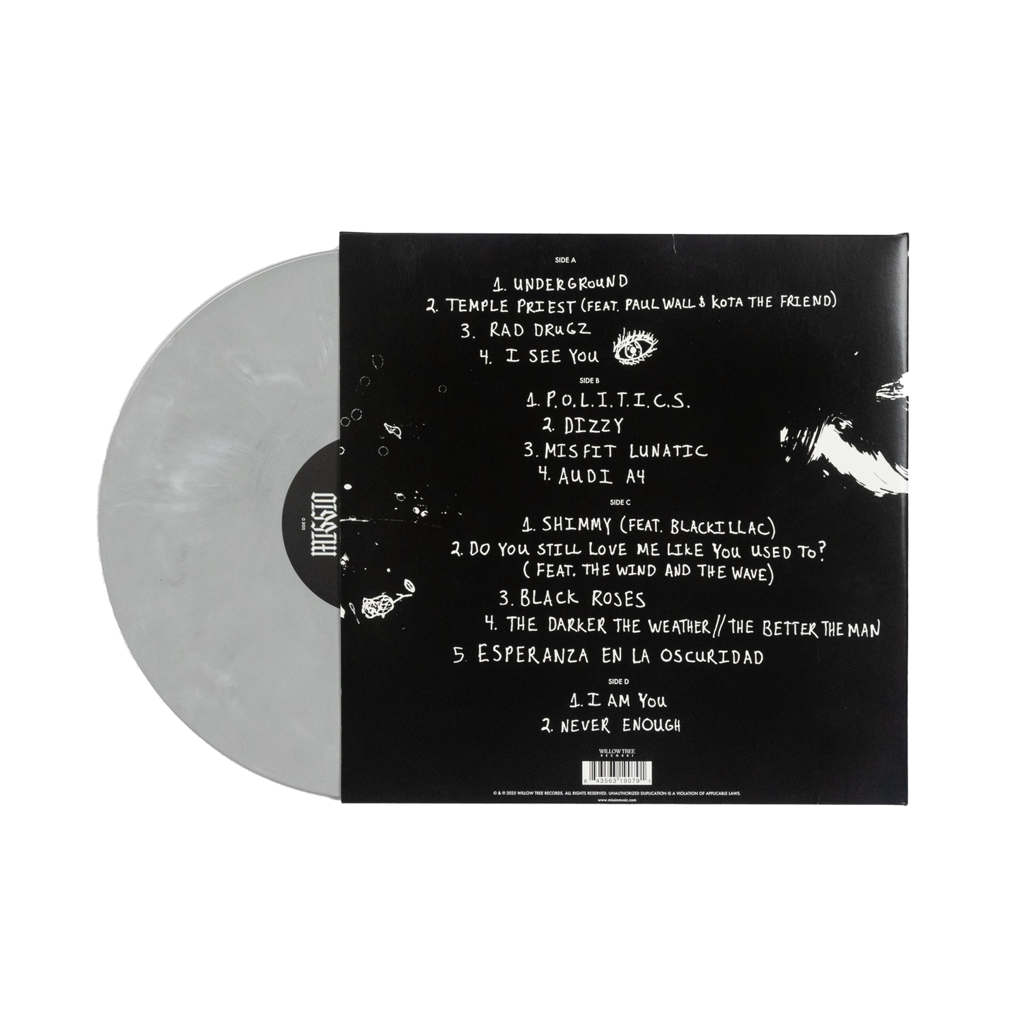 The Darker the Weather // The Better the Man Vinyl - Marble / SIGNED