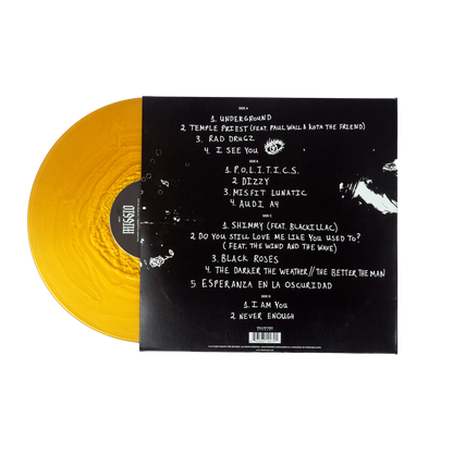 The Darker the Weather // The Better the Man Vinyl - Gold / SIGNED