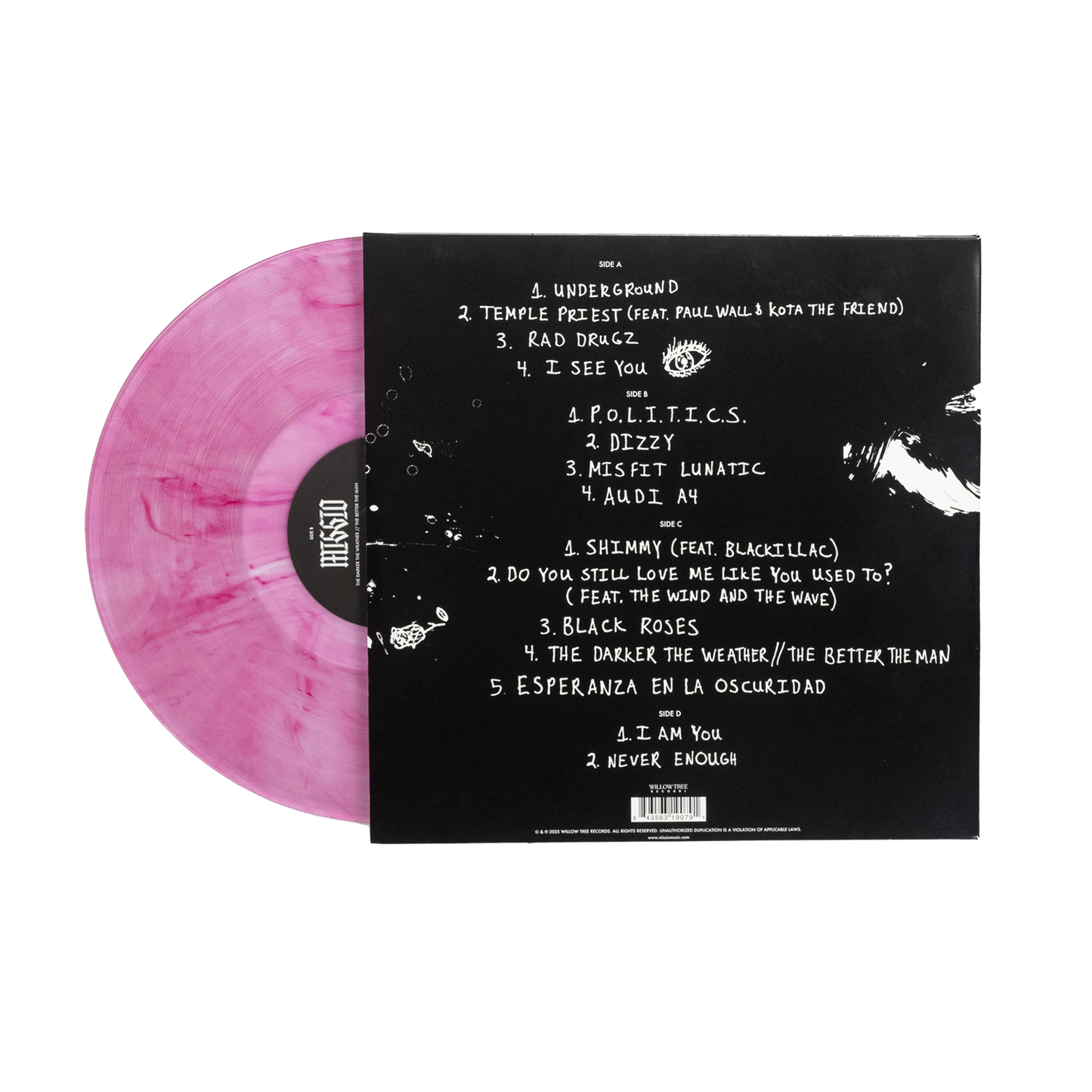 The Darker the Weather // The Better the Man Vinyl - Galaxy / SIGNED