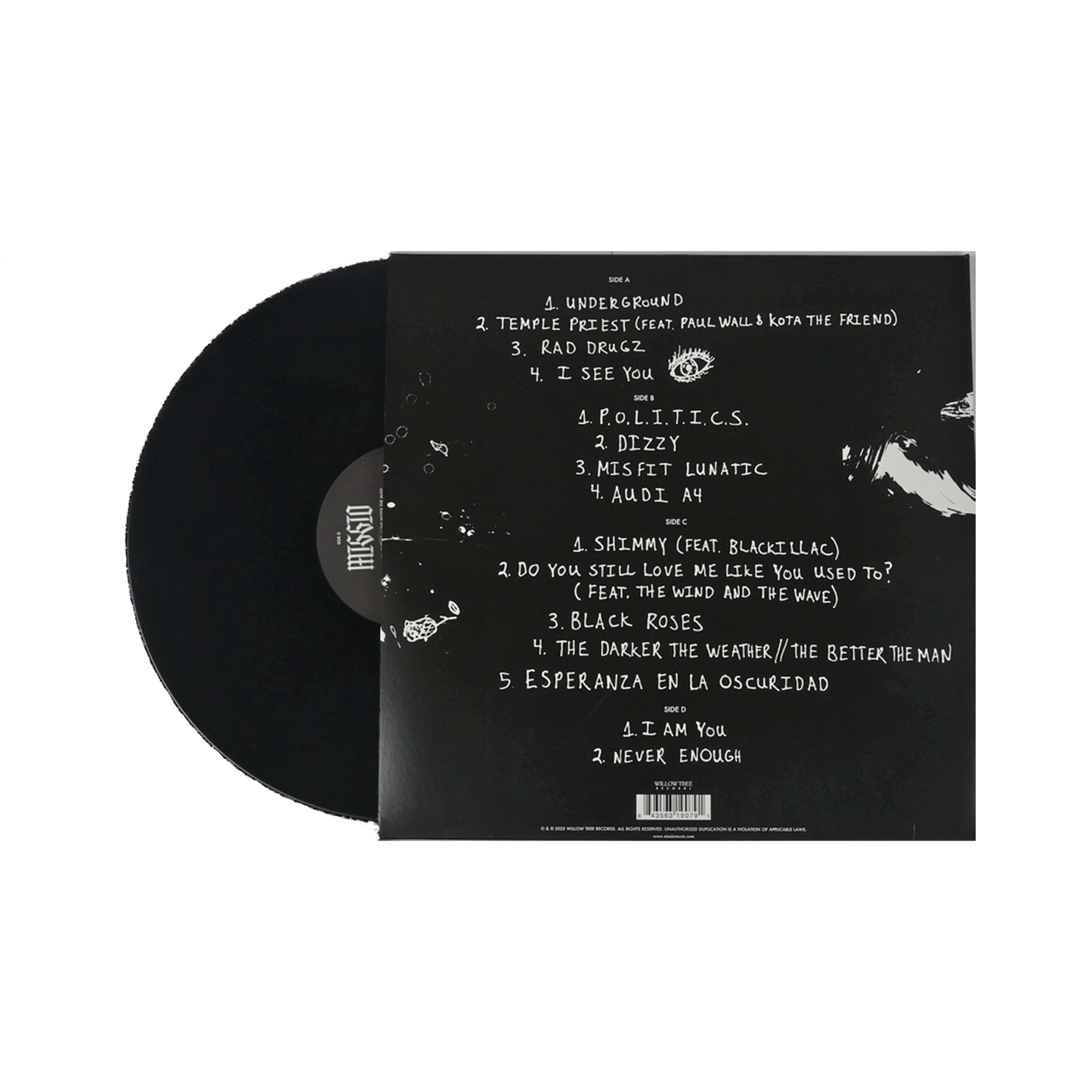 The Darker the Weather // The Better the Man Vinyl - Black / SIGNED