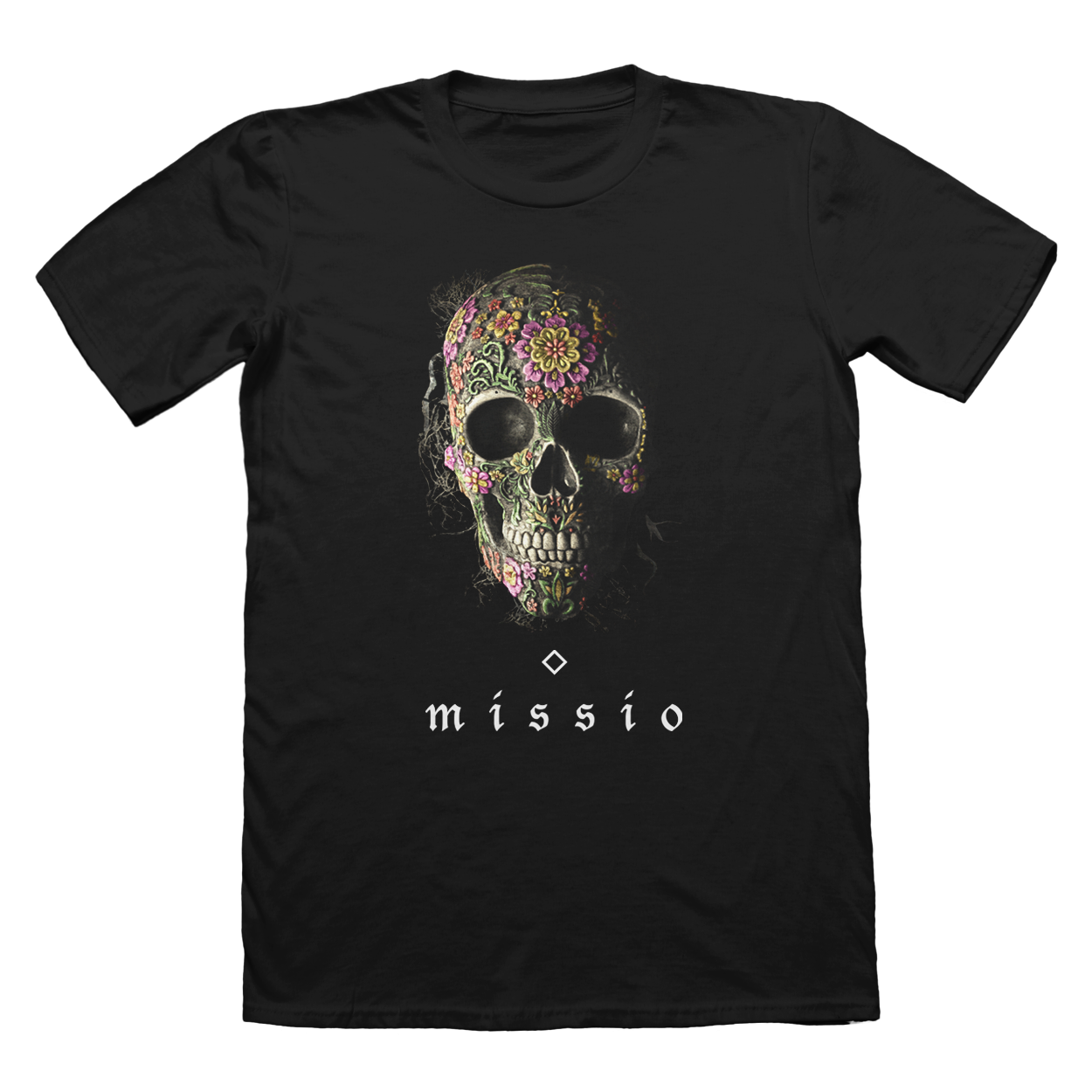 SKELETONS III BLACK TEE